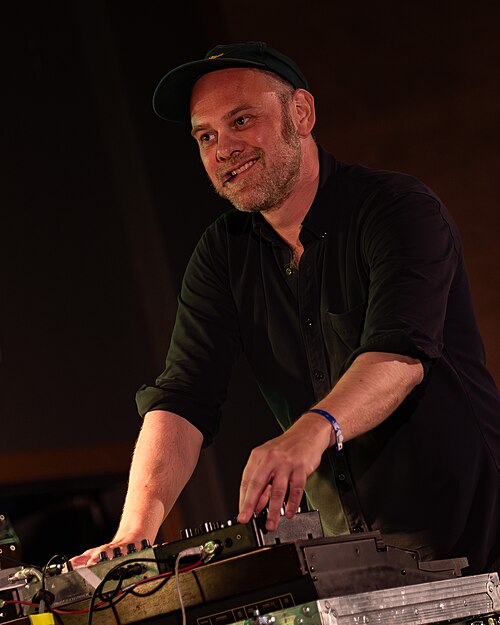 Lars Horntveth with Amgala Temple at Canal Street festival in Arendal, Norway, 2021