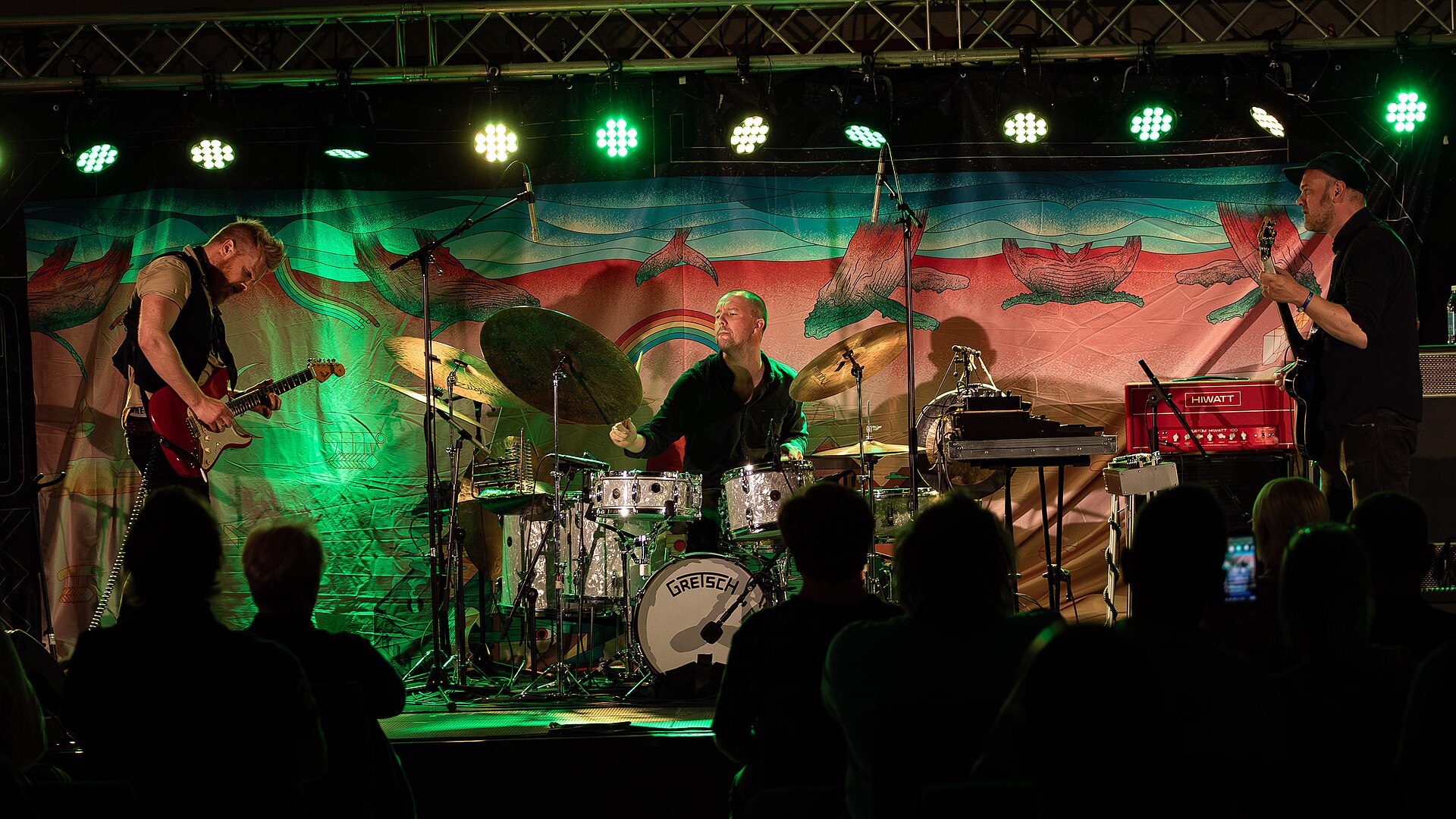 Amgala Temple at Canal Street festival in Arendal, Norway, 2021