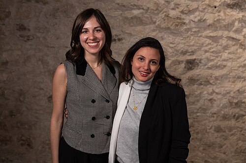 Amy Omar and Sarah Mostafa at SXSW on March 14 2024