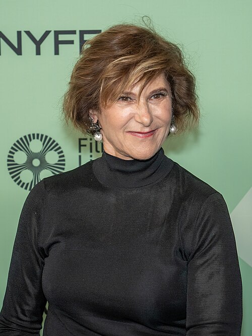 Amy Pascal at the 63rd annual New York Film Festival at Lincoln Center in 2025 for the film Jay Kelly