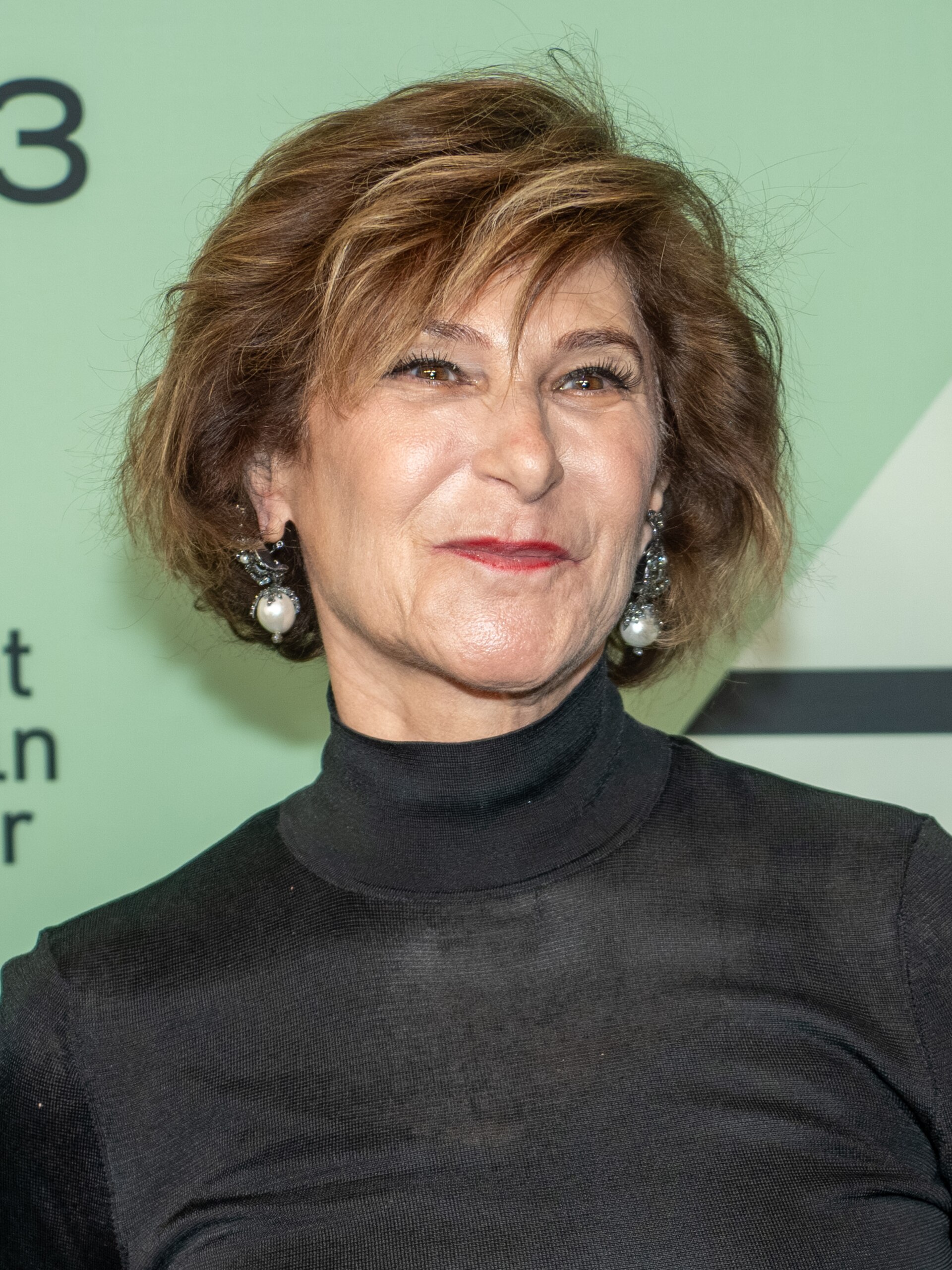 Amy Pascal at the 63rd annual New York Film Festival at Lincoln Center in 2025 for the film Jay Kelly