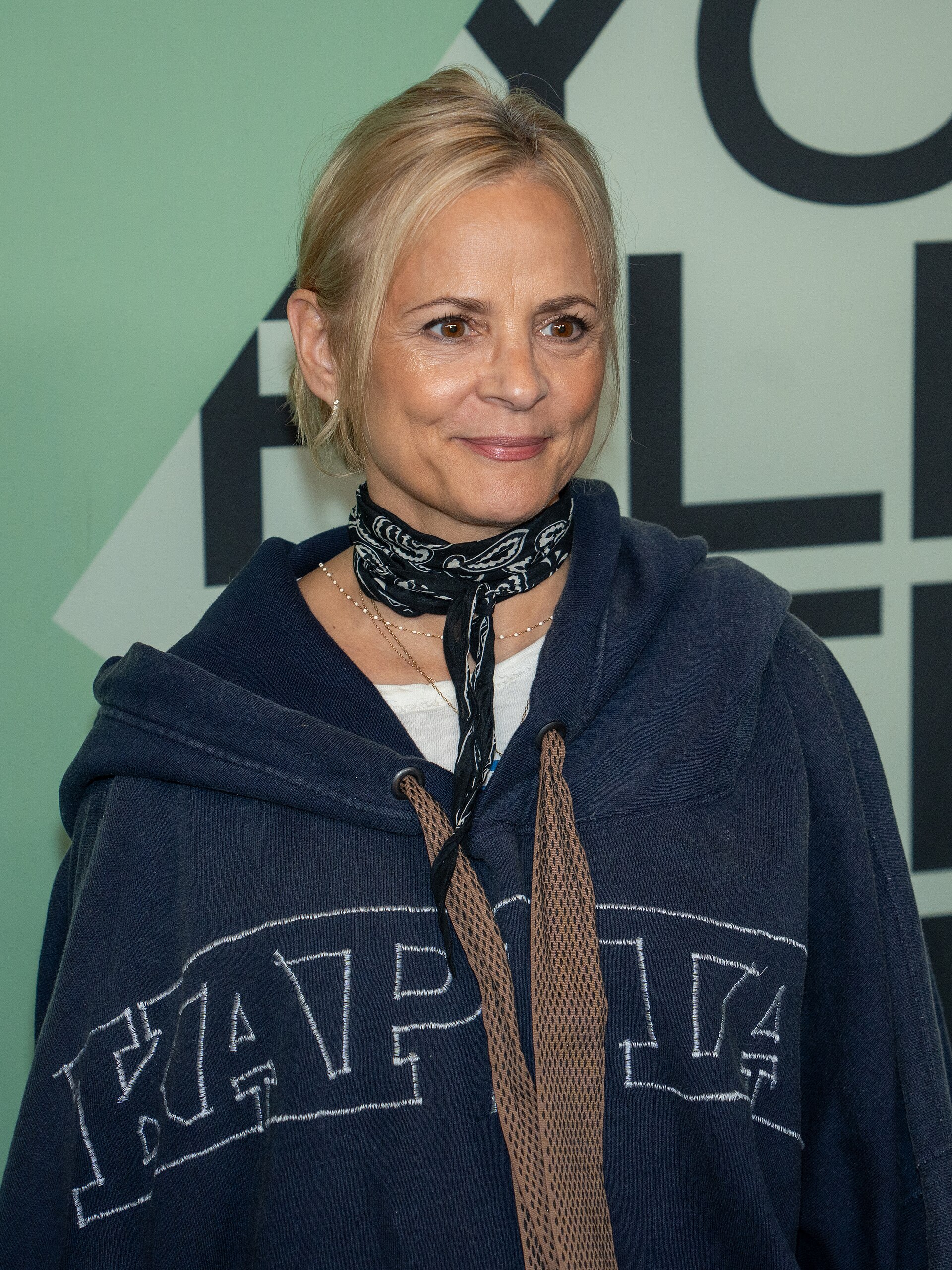 Amy Sedaris at the 63rd annual New York Film Festival at Lincoln Center in 2025 for the film Is This Thing On?