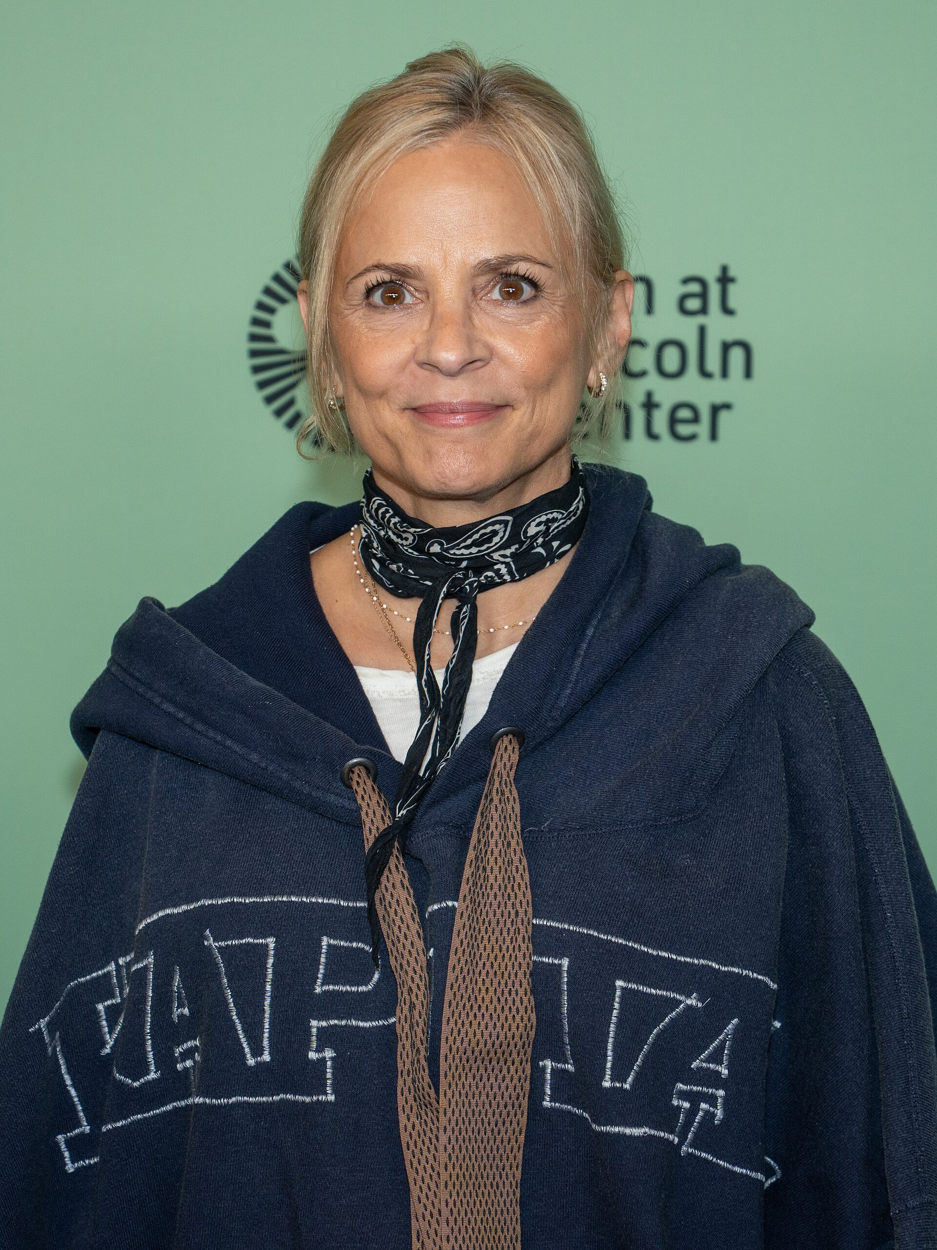 Amy Sedaris at the 63rd annual New York Film Festival at Lincoln Center in 2025 for the film Is This Thing On?