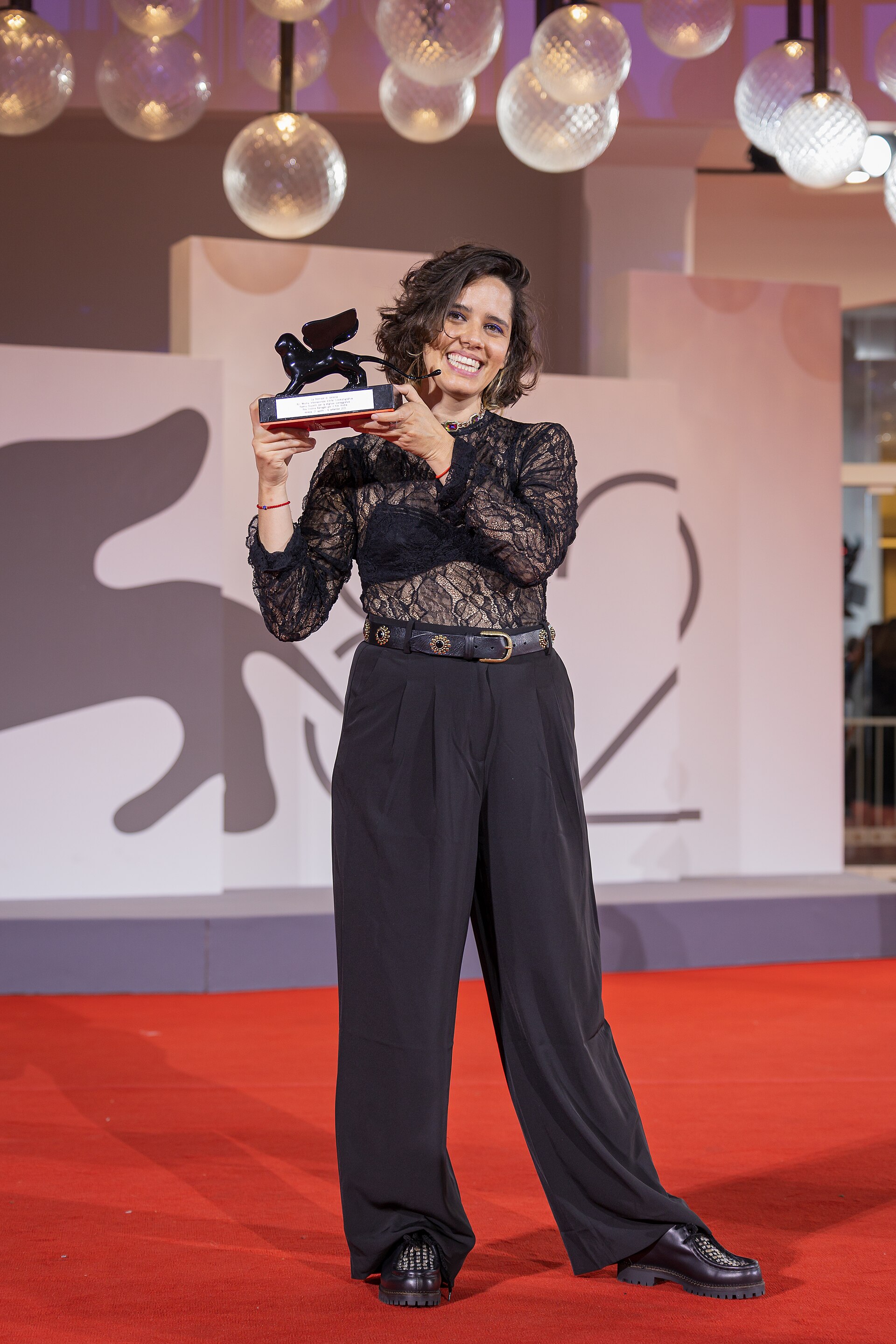 Ana Cristina Barragán, director, at 82nd Venice International Film Festival in Venice, Italy for the film hiedra.
