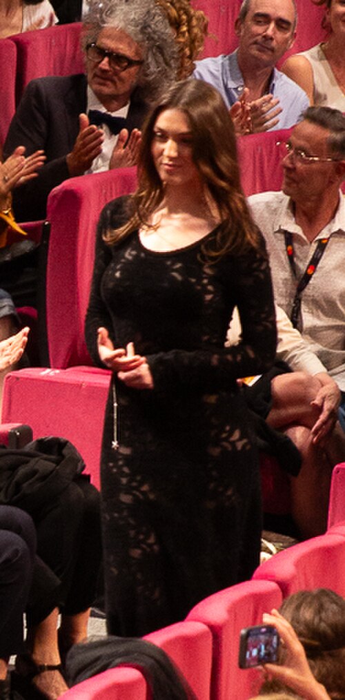 Actress Anamaria Vartolomei at the Cannes 2024 World Premiere of Being Maria (original title: Maria)