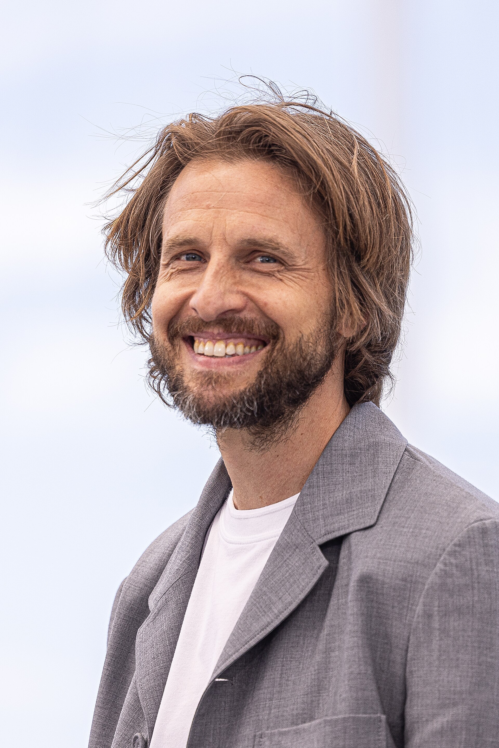 Actor Anders Danielsen Lie at the 2025 Cannes Film Festival