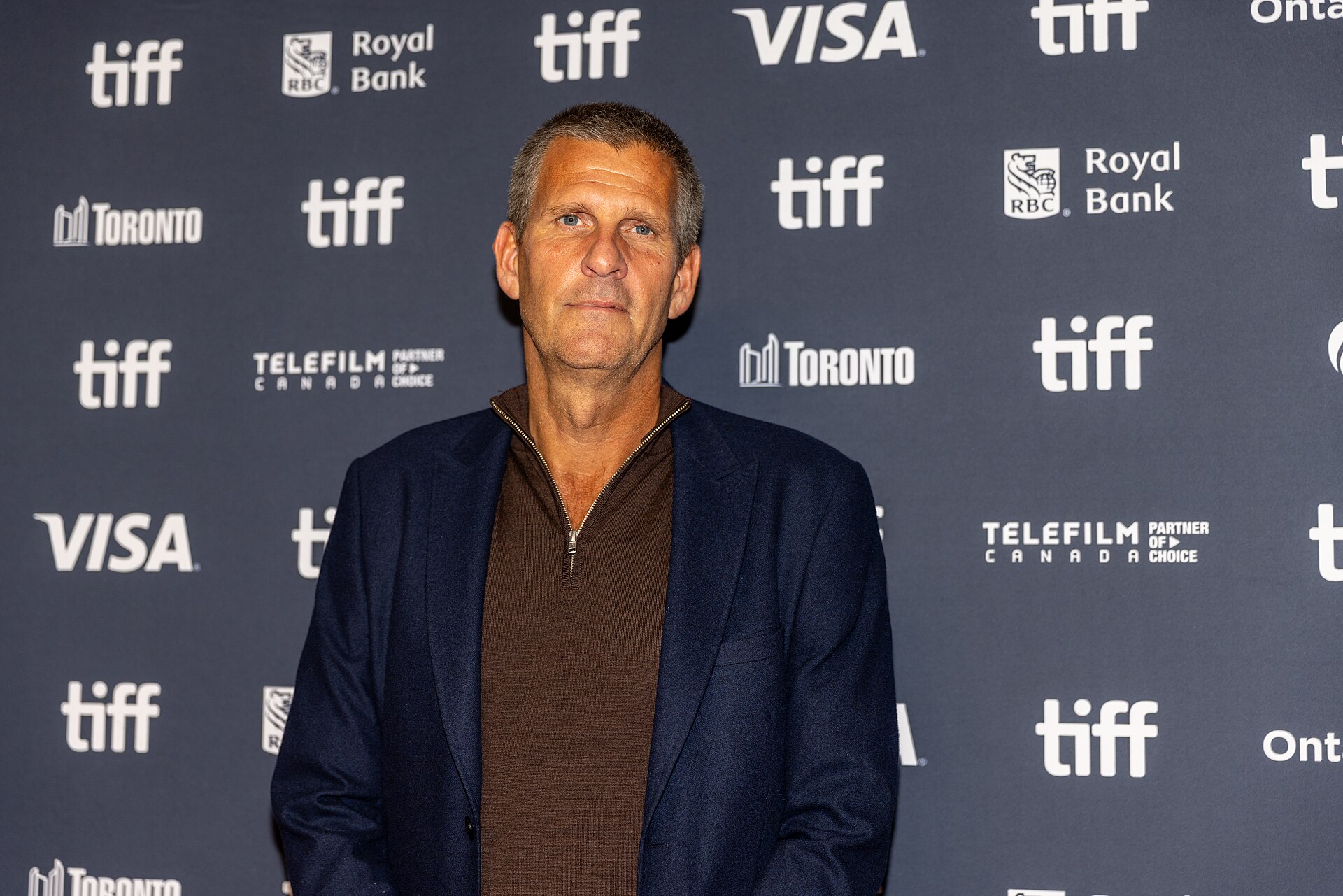 Anders Thomas Jensen, director, at the 2025 Toronto International Film Festival (TIFF) for the movie The Last Viking.