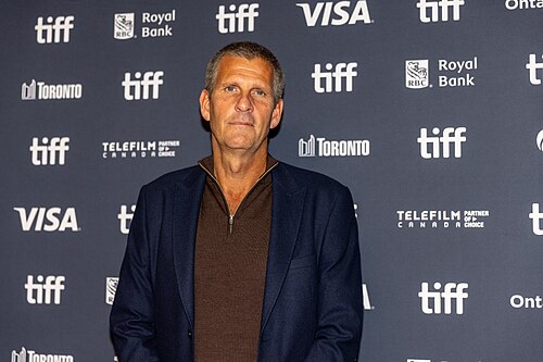 Anders Thomas Jensen, director, at the 2025 Toronto International Film Festival (TIFF) for the movie The Last Viking.