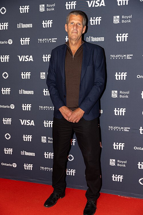 Anders Thomas Jensen, director, at the 2025 Toronto International Film Festival (TIFF) for the movie The Last Viking.