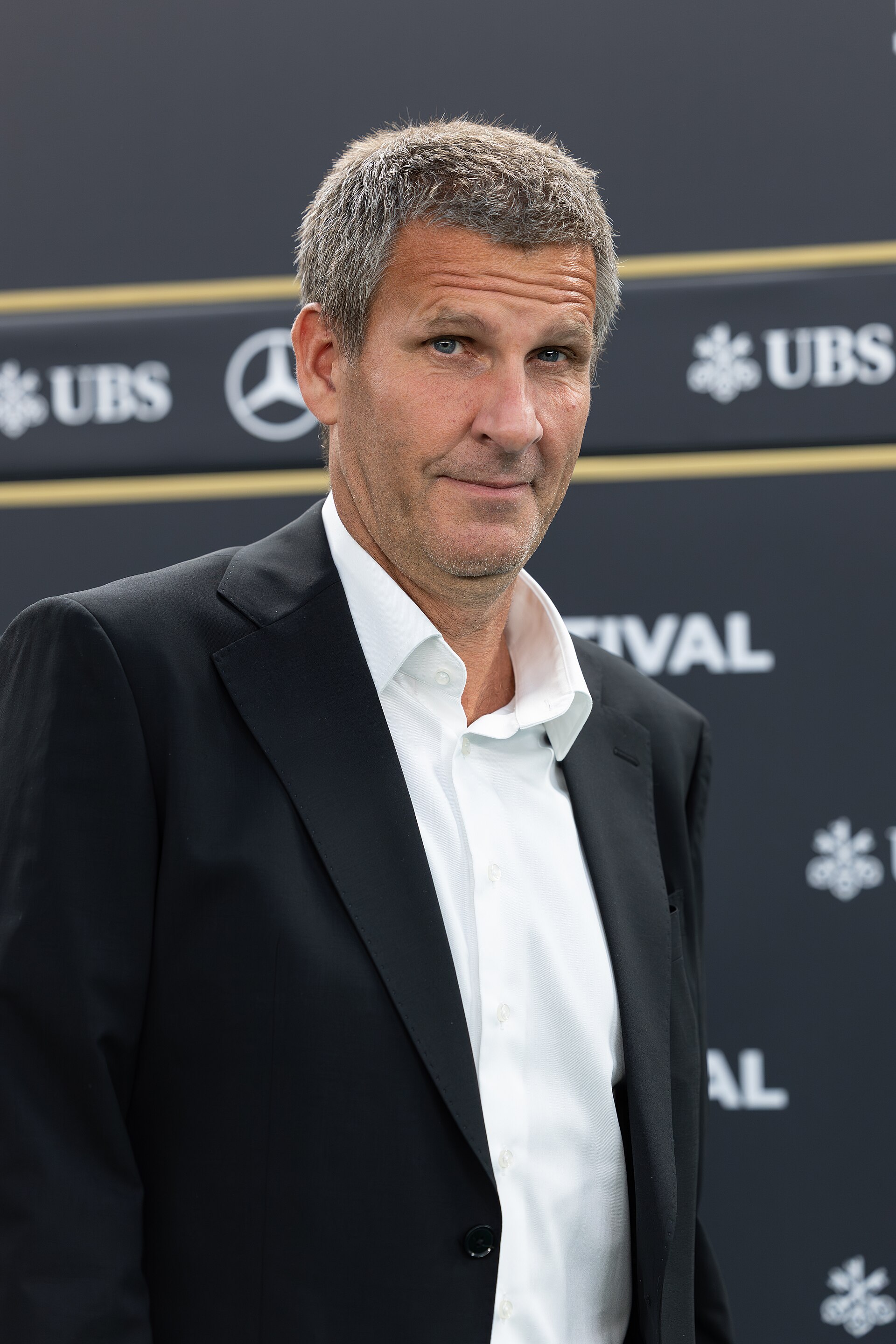 Anders Thomas Jensen on the Green Carpet at the 2025 Zurich Film Festival.