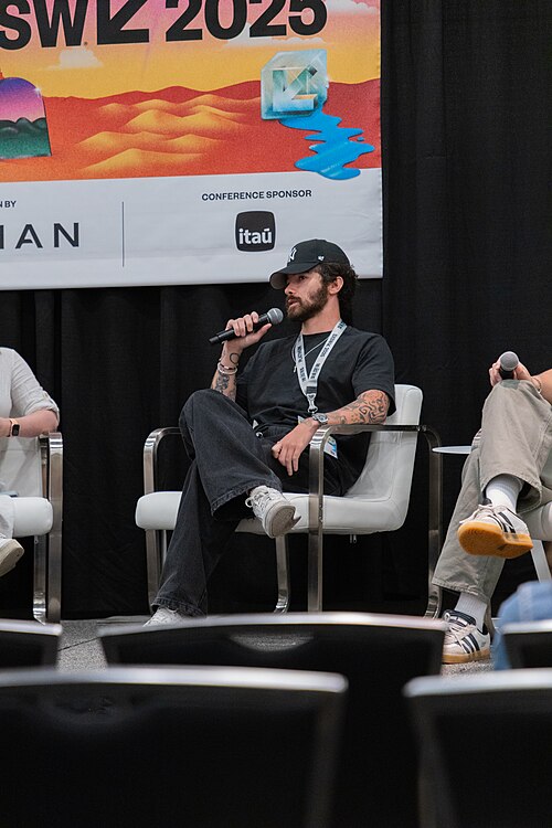 Andre Benz, founder of The Nations, at the 2025 South by Southwest festival.