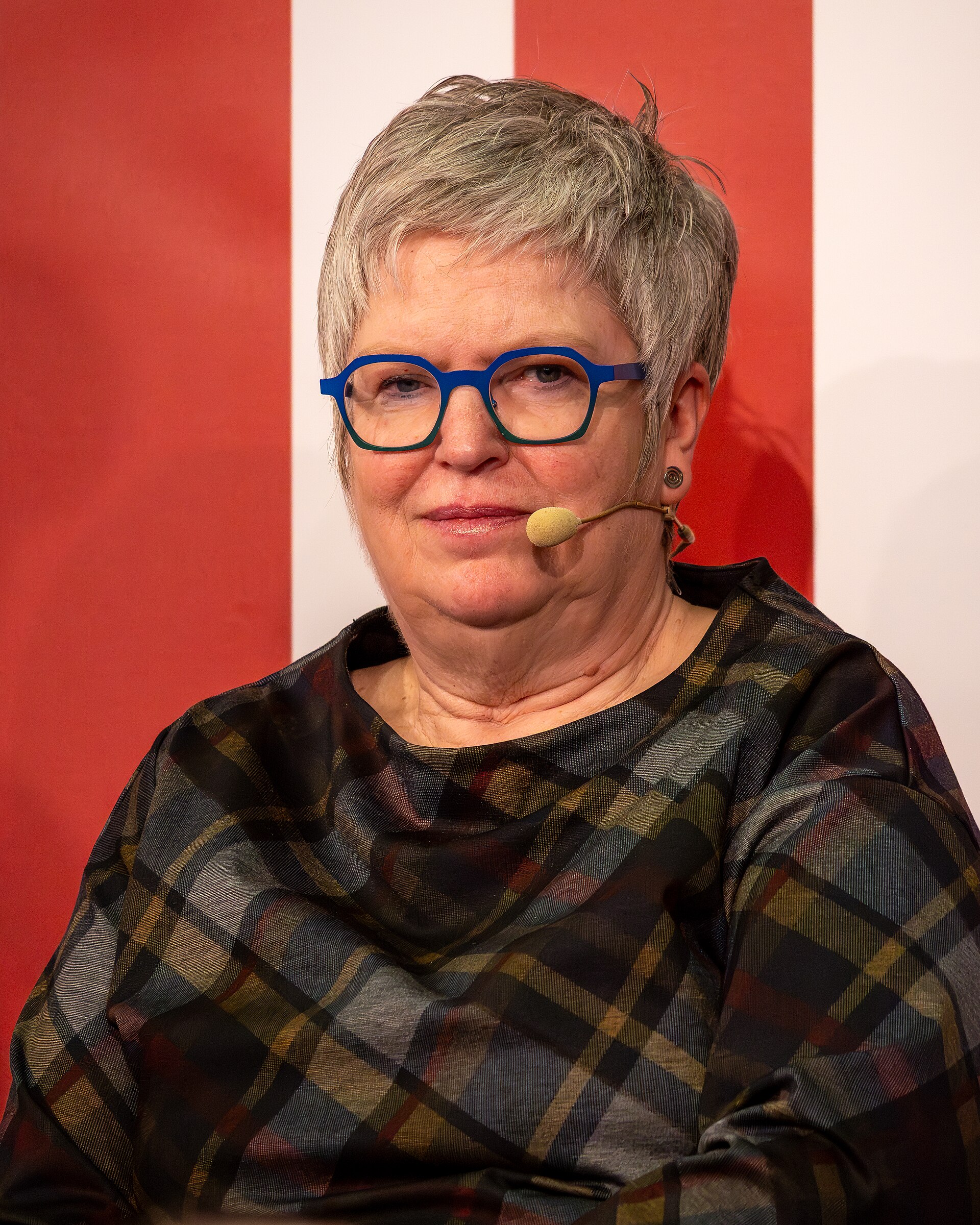 Writer Andrea Revers at Frankfurt Book Fair 2025