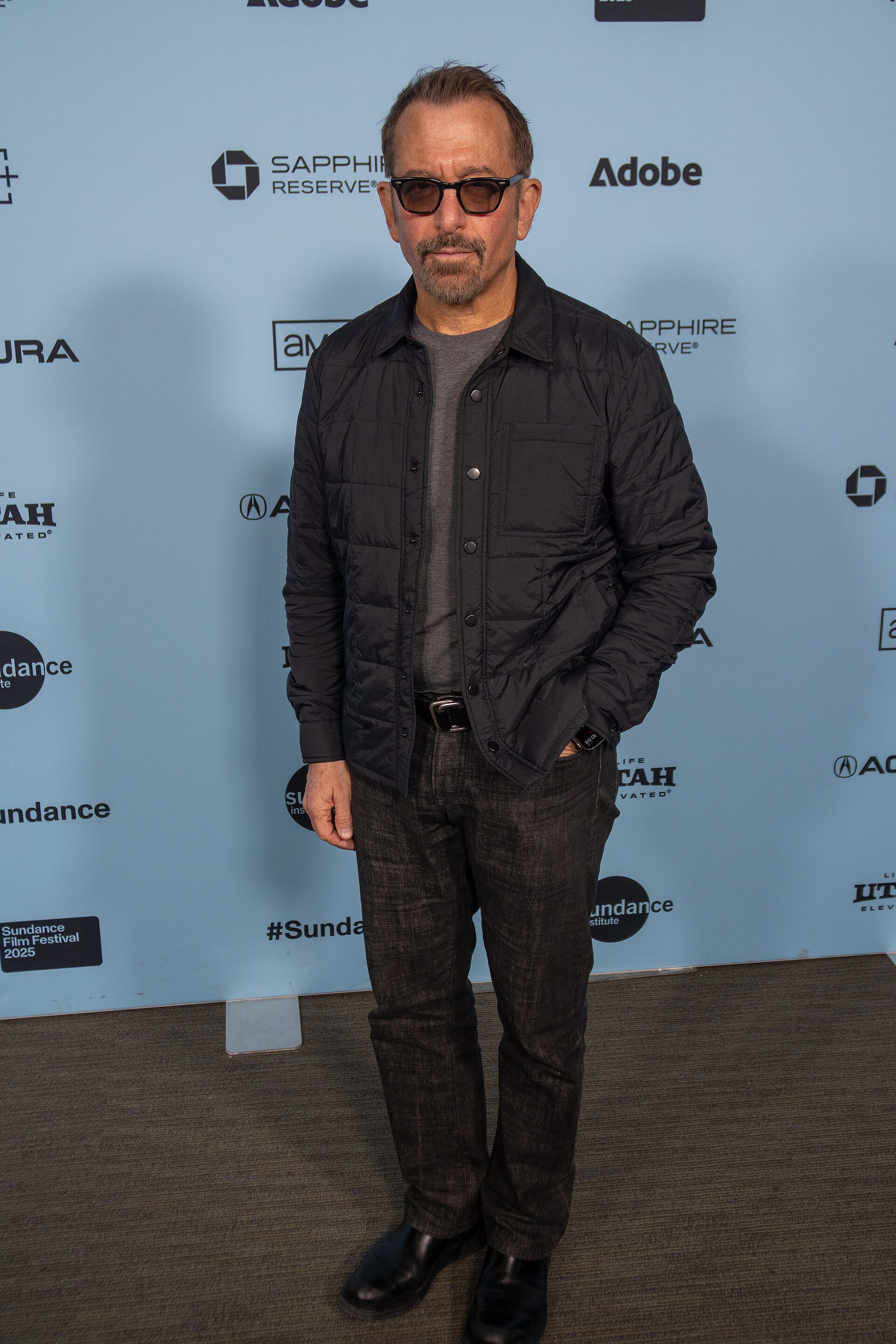Andrew Jarecki, director, at the 2025 Sundance Film Festival for The Alabama Solution