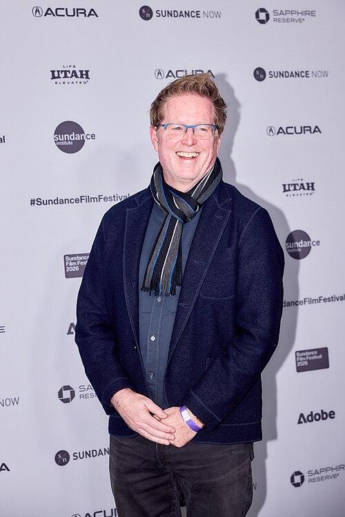 Andrew Stanton at the 2026 Sundance Film Festival for In the Blink of an Eye