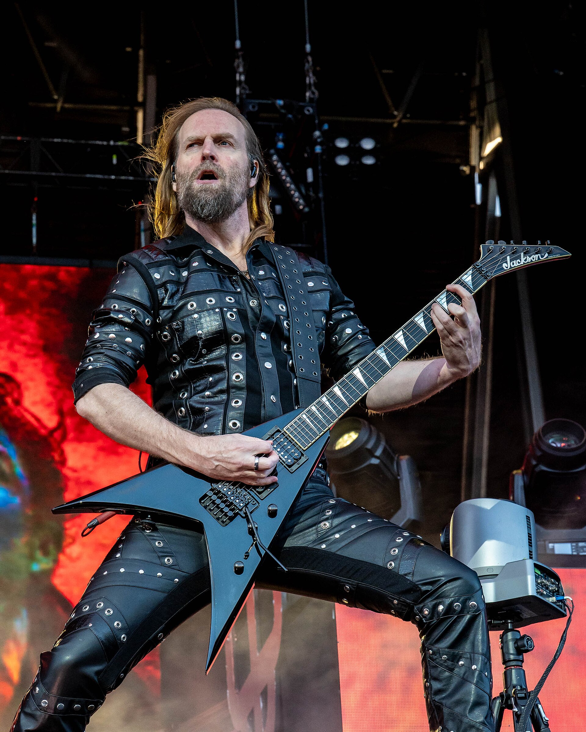 Andy Sneap with Judas Priest at the Tons of Rock festival in Oslo, Norway, 2024