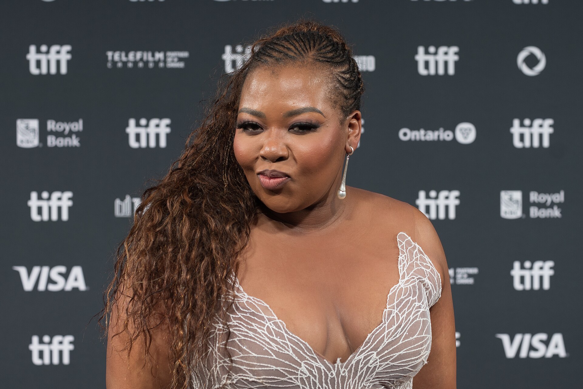 Anele Mdoda, producer of 'Don't Let's Go to the Dogs Tonight', at the 2024 Toronto International Film Festival
