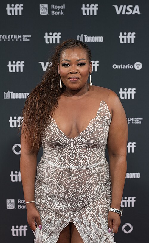 Anele Mdoda, producer of 'Don't Let's Go to the Dogs Tonight', at the 2024 Toronto International Film Festival