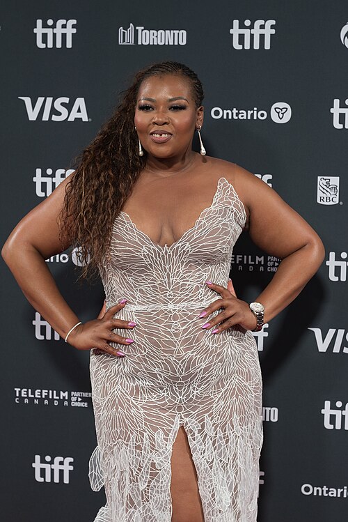 Anele Mdoda, producer of 'Don't Let's Go to the Dogs Tonight', at the 2024 Toronto International Film Festival