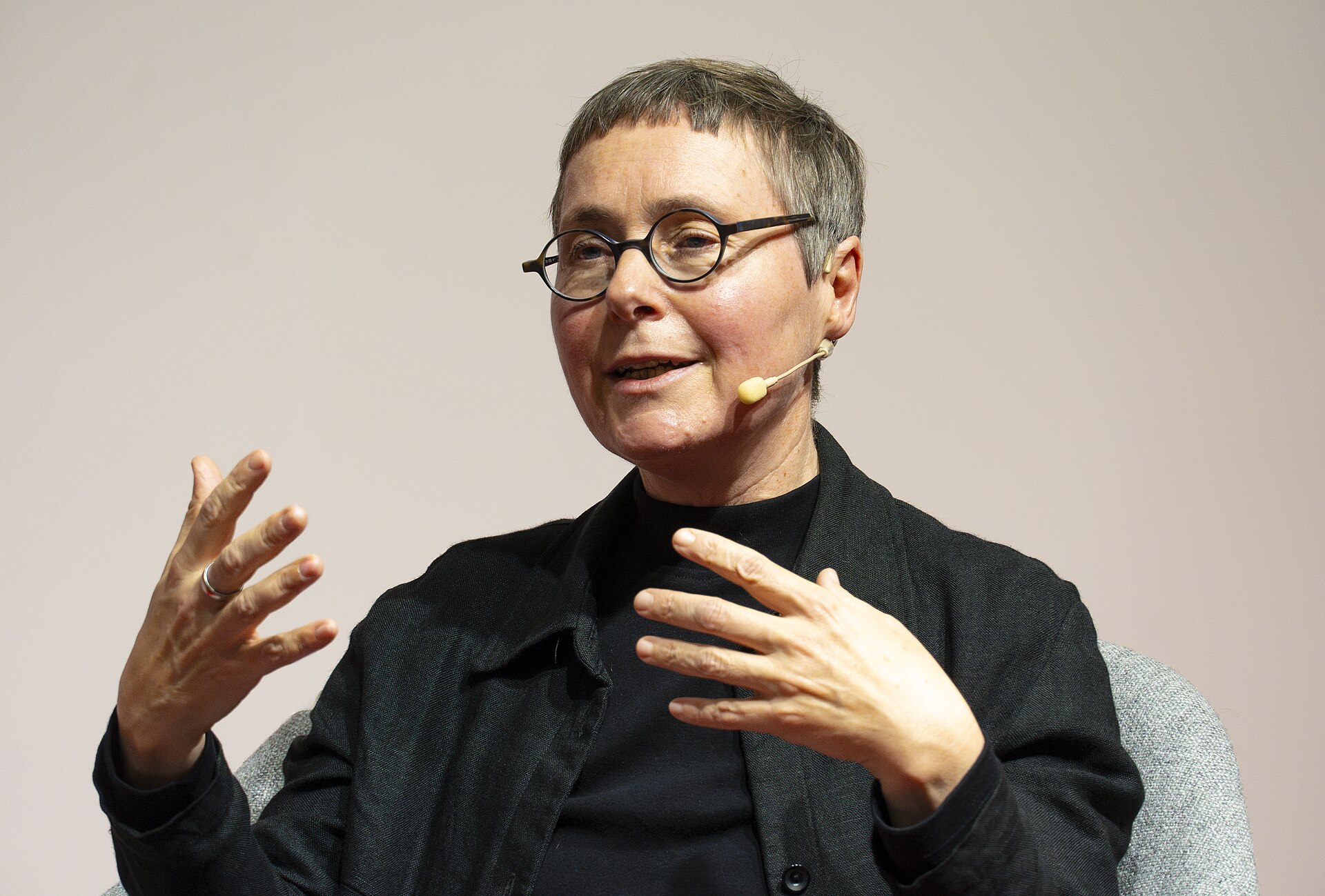 Angela Steidele (* 1968) on the Frankfurt Book Fair (Frankfurter Buchmesse), 2025