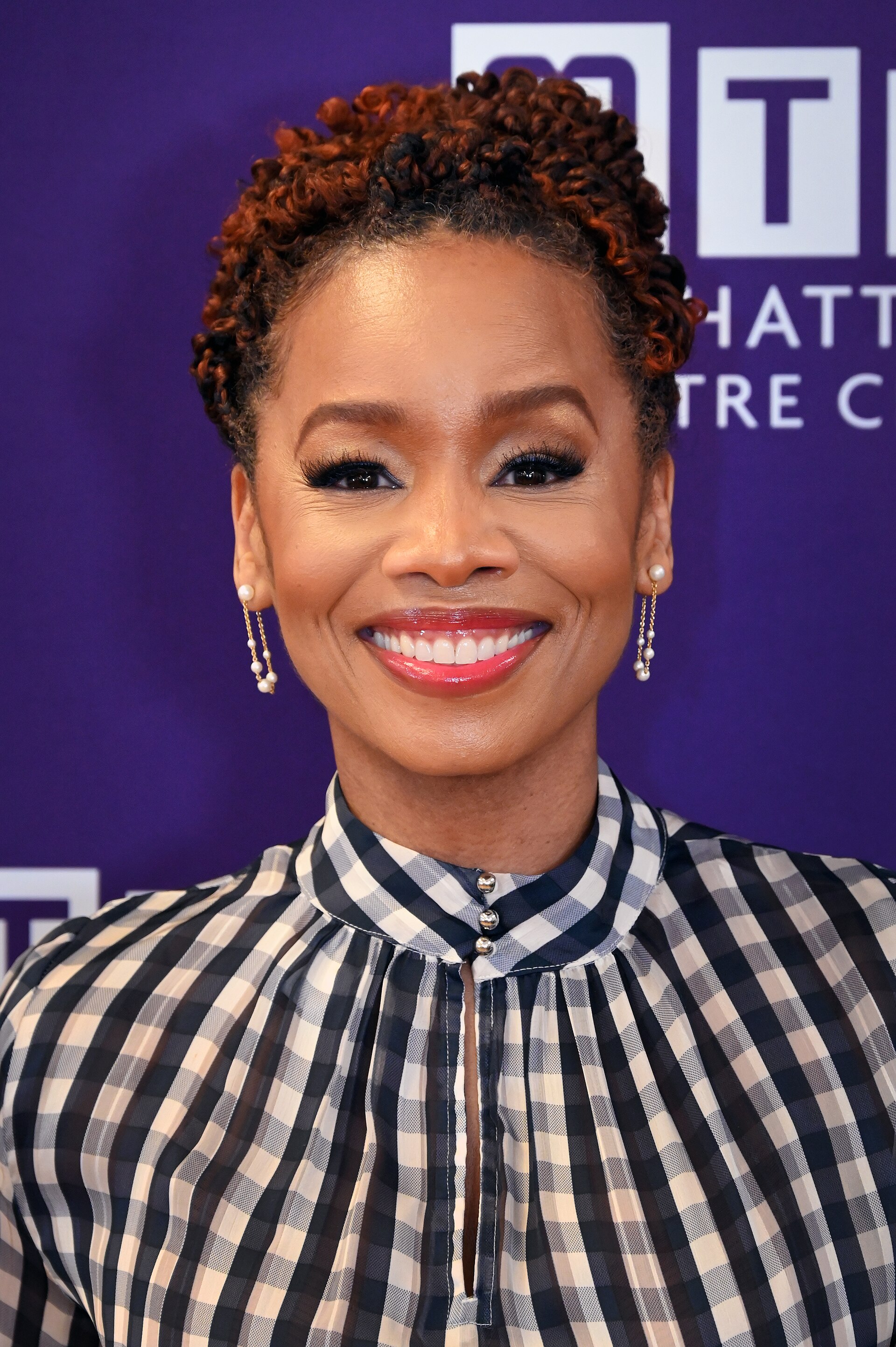 Anika Noni Rose at a press event for "The Balusters" in Manhattan Theatre Club studios, 2/26/26