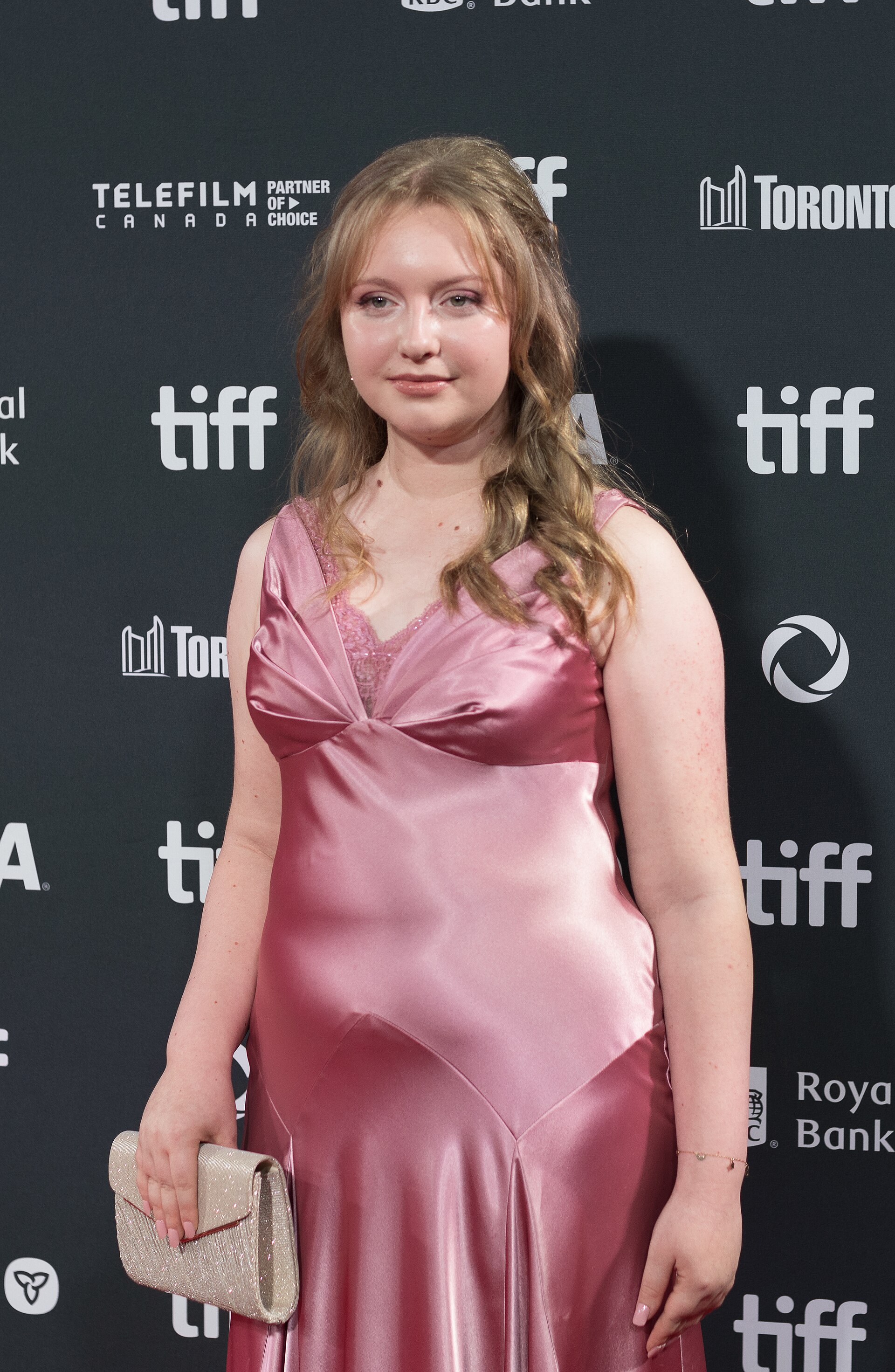 Anina Reed, actor in 'Don't Let's Go to the Dogs Tonight', at the 2024 Toronto International Film Festival