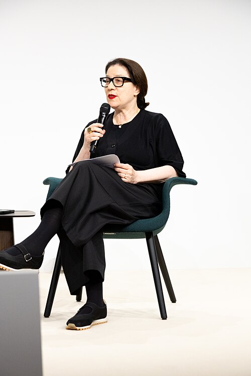 Anna Goldstein, Deputy Director and Senior Curator-At-Large for Art Institute of Chicago, at the Art Basel international art fair in Basel, Switzerland in June 2025.
