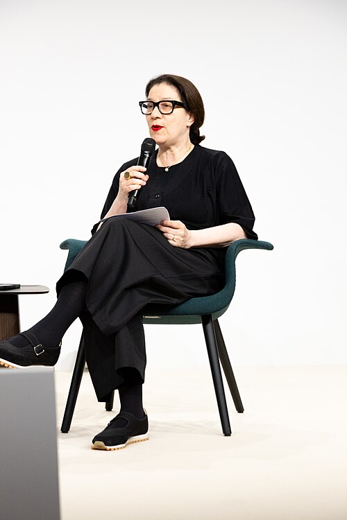 Anna Goldstein, Deputy Director and Senior Curator-At-Large for Art Institute of Chicago, at the Art Basel international art fair in Basel, Switzerland in June 2025.