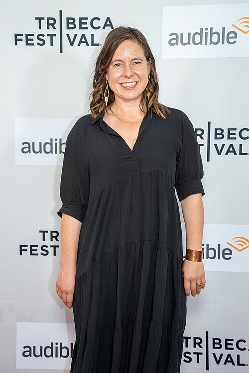 Anna Sale during Death Sex & Money at the 2025 Tribeca Festival