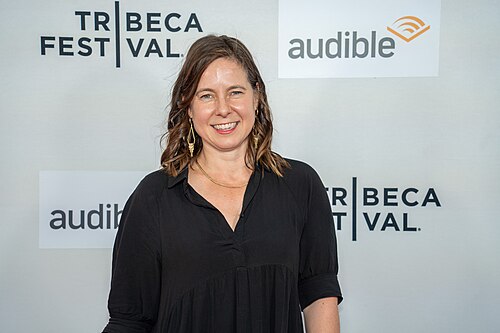 Anna Sale during Death Sex & Money at the 2025 Tribeca Festival