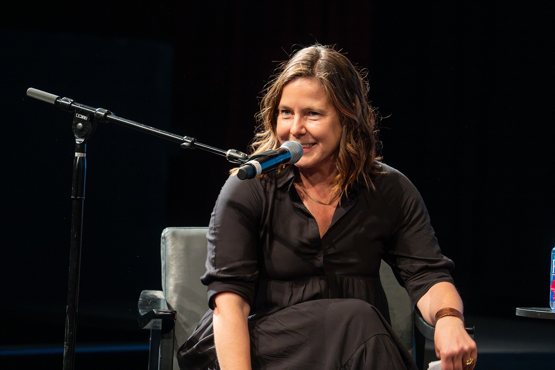 Anna Sale during Death Sex & Money at the 2025 Tribeca Festival