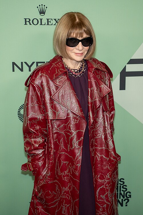 Anna Wintour at the 63rd annual New York Film Festival at Lincoln Center in 2025 for the film Is This Thing On?