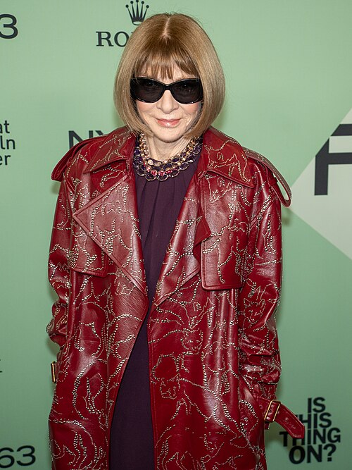 Anna Wintour at the 63rd annual New York Film Festival at Lincoln Center in 2025 for the film Is This Thing On?
