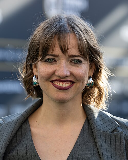 Annina Hunziker on the Green Carpet at the 2025 Zurich Film Festival.