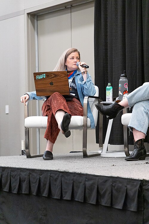 Anny Colvin, head of music at MakeMake Entertainment, at the 2025 South by Southwest festival.