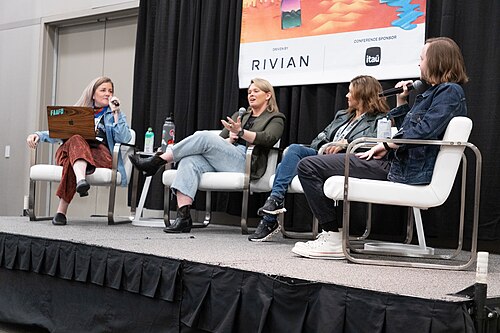 Anny Colvin, Heather McClure, Sally House, and Bryce Miller at the 2025 South by Southwest festival.