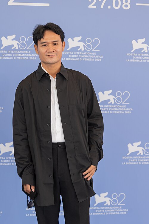 Anong Houngheuangsy, actor, at 82nd Venice International Film Festival in Venice, Italy for the film "Hui Jia" (Back Home).