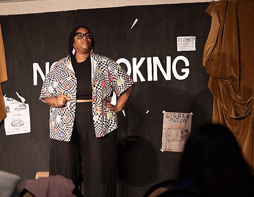 Ansa Edim at the 2024 Edinburgh Festival Fringe for Is This Normal?