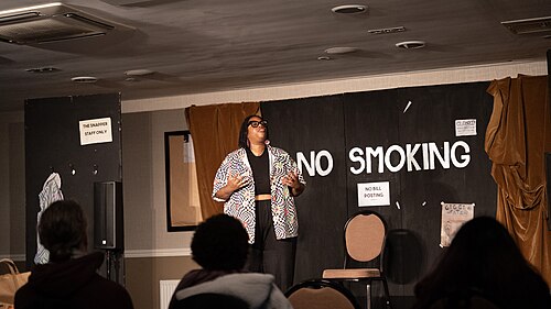 Ansa Edim at the 2024 Edinburgh Festival Fringe for Is This Normal?