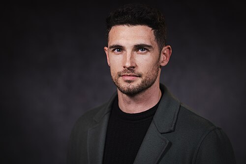 Anthony Carvello portrait at WikiPortraits studio at Sundance 2025