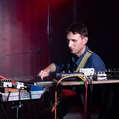 Anton Pearson performing his first solo show at The George Tavern, 28 September 2025