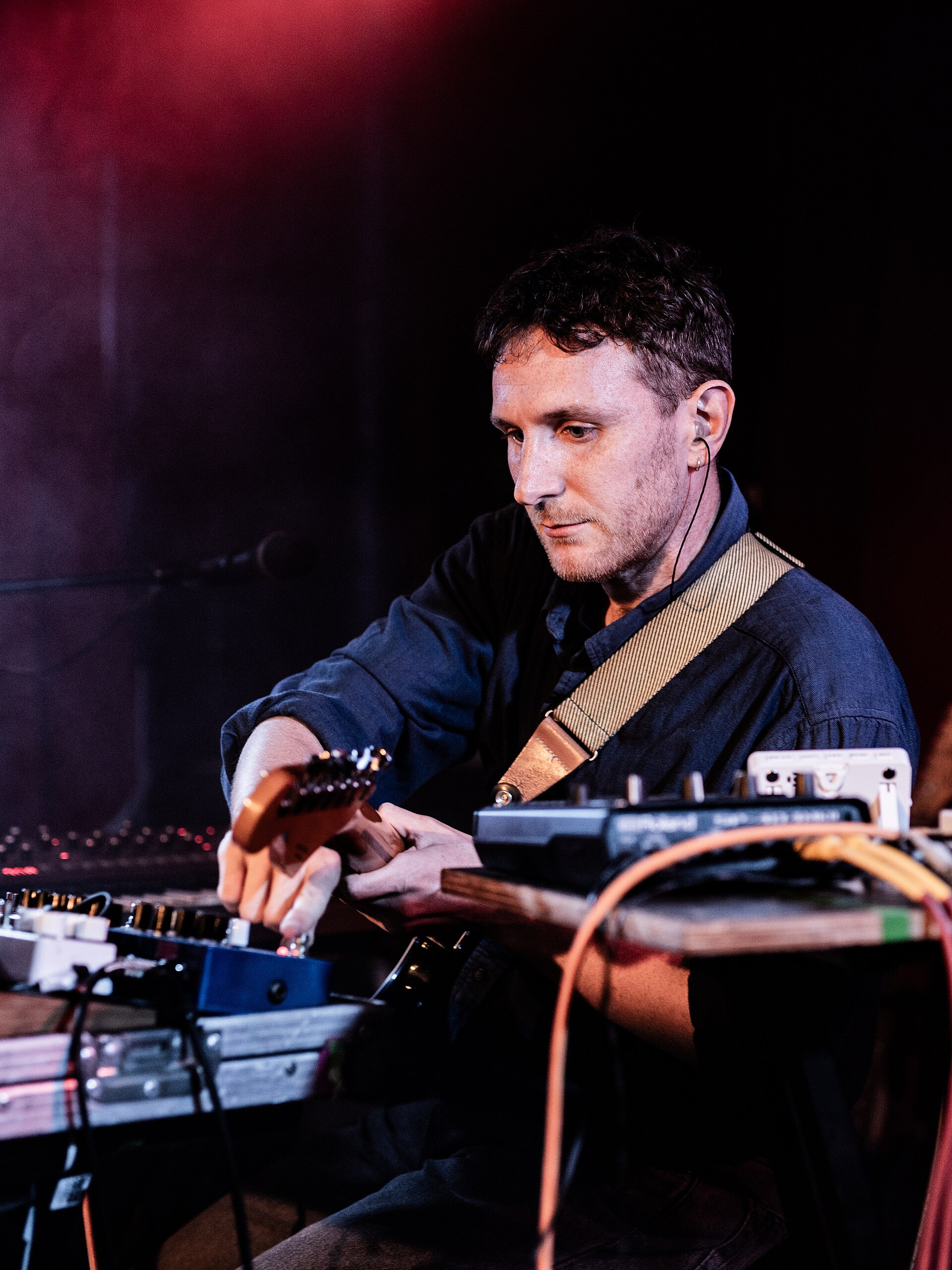 Anton Pearson performing his first solo show at The George Tavern, 28 September 2025