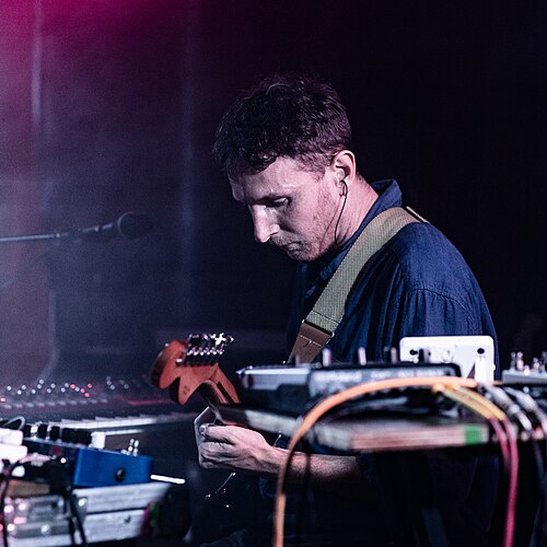 Anton Pearson performing his first solo show at The George Tavern, 28 September 2025