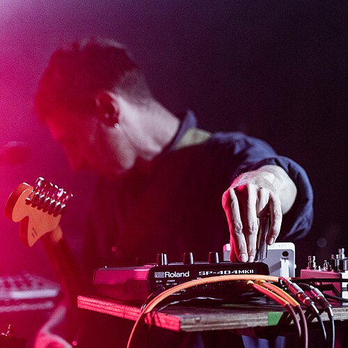 Anton Pearson performing his first solo show at The George Tavern, 28 September 2025