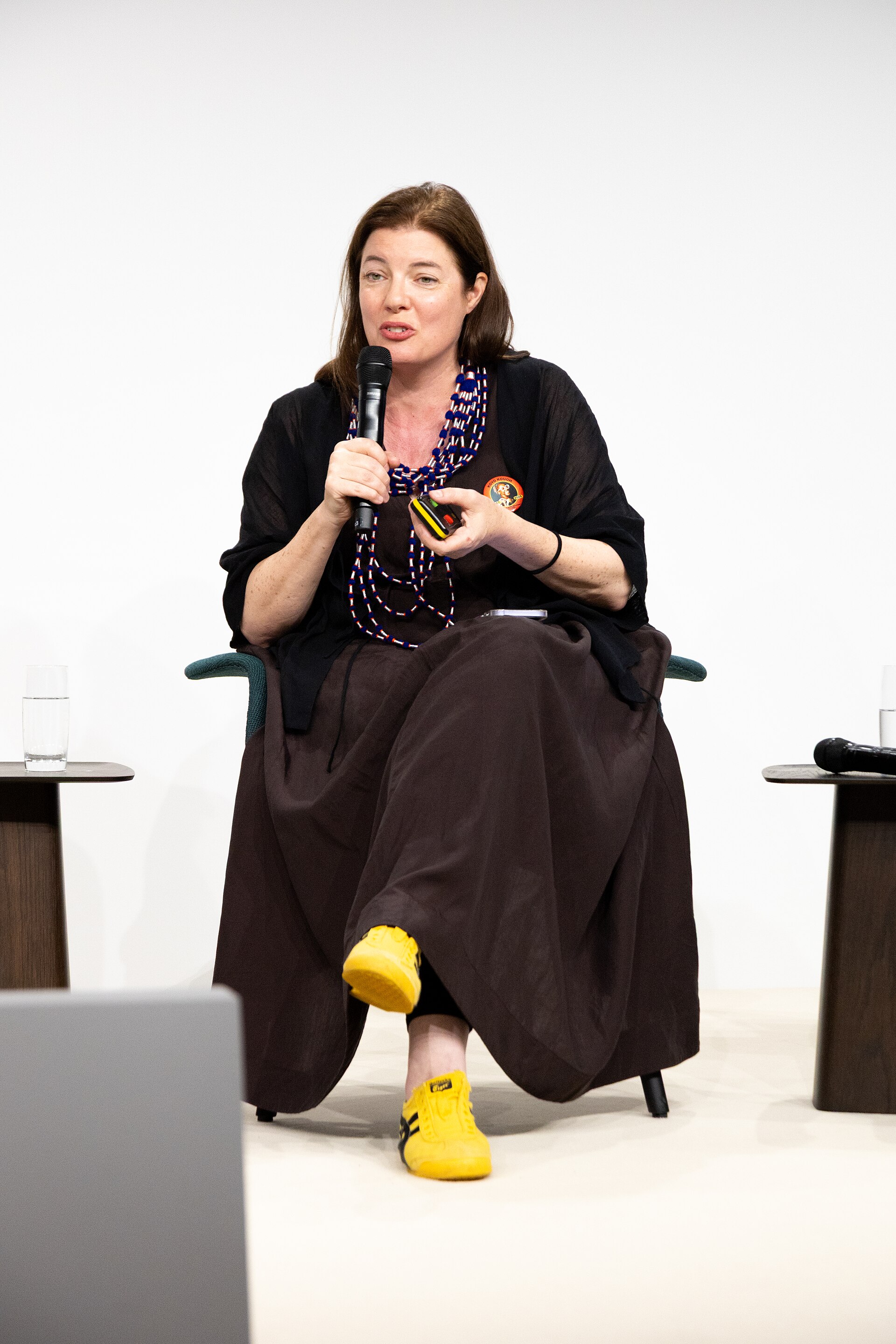 Antonia Carver, Director of Art Jameel, at the Art Basel international art fair in Basel, Switzerland in June 2025.