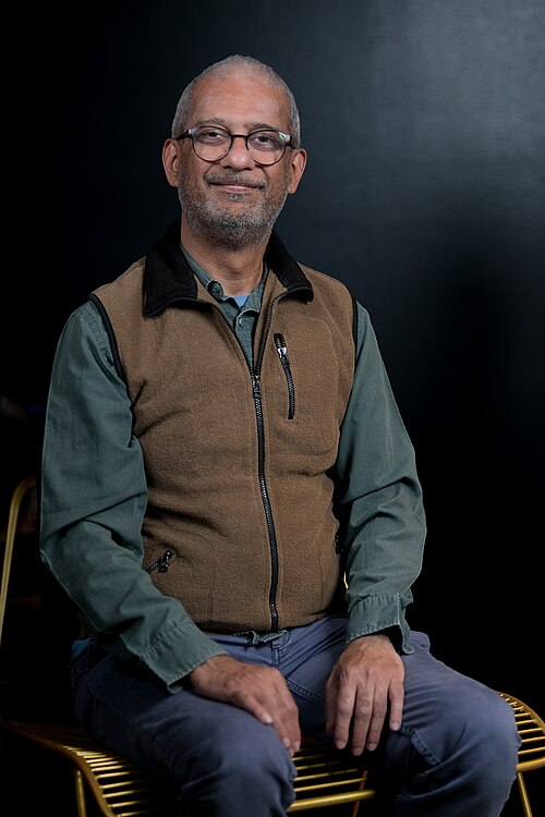 A portrait photo of Anupam Saraph from the WikiStudio event during the 2026 SXSW