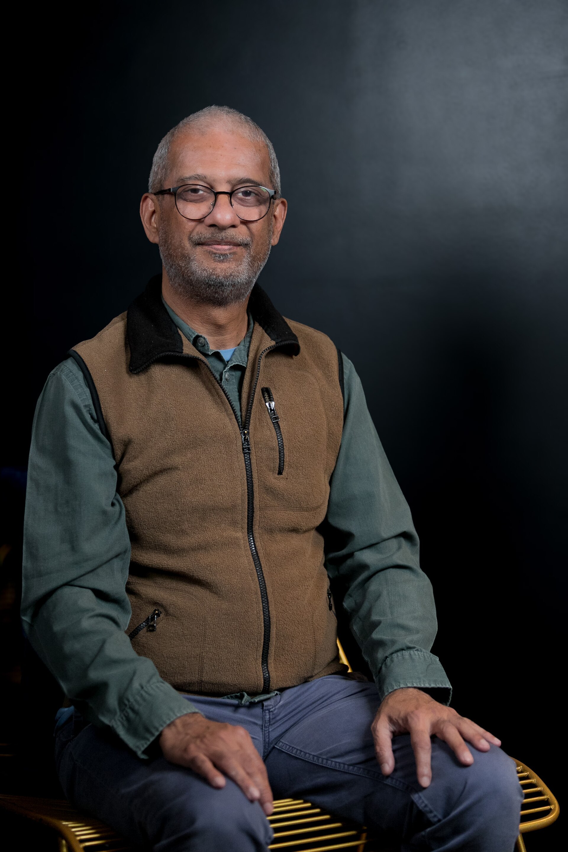 A portrait photo of Anupam Saraph from the WikiStudio event during the 2026 SXSW