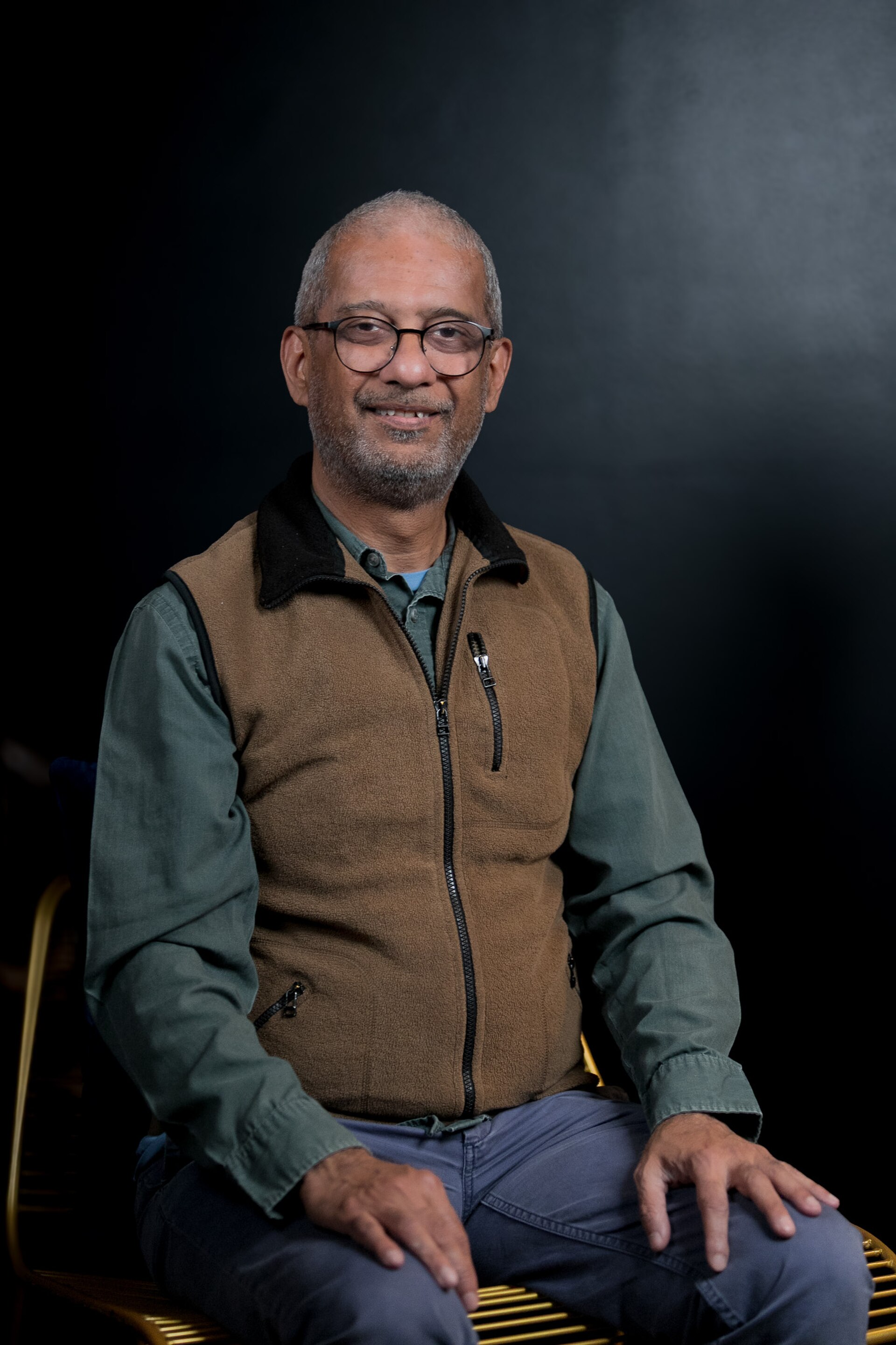 A portrait photo of Anupam Saraph from the WikiStudio event during the 2026 SXSW