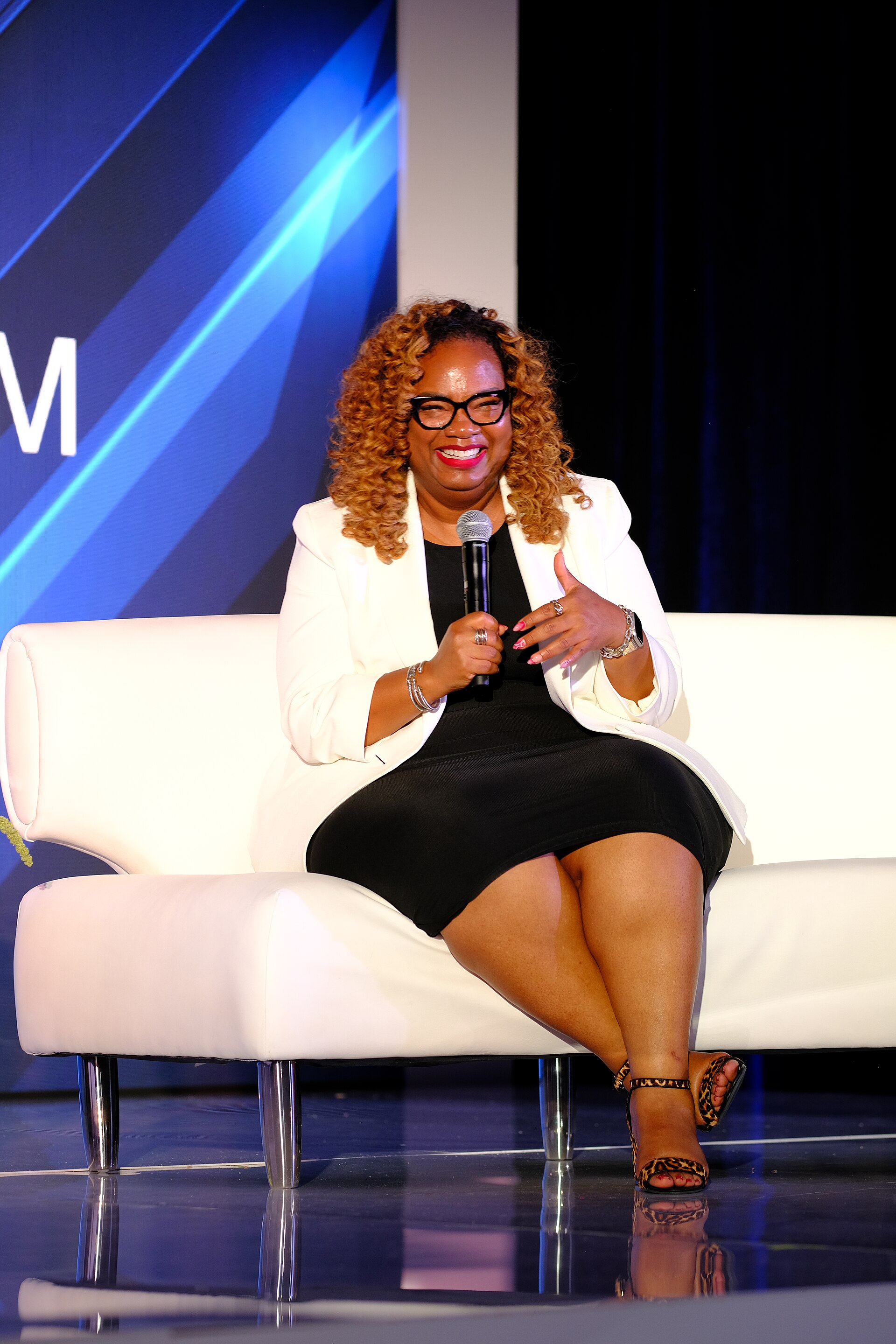 April Verrett at the 31st Essence Festival's Global Black Economic Forum
