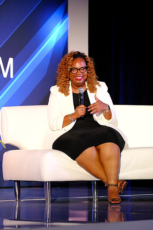 April Verrett at the 31st Essence Festival's Global Black Economic Forum
