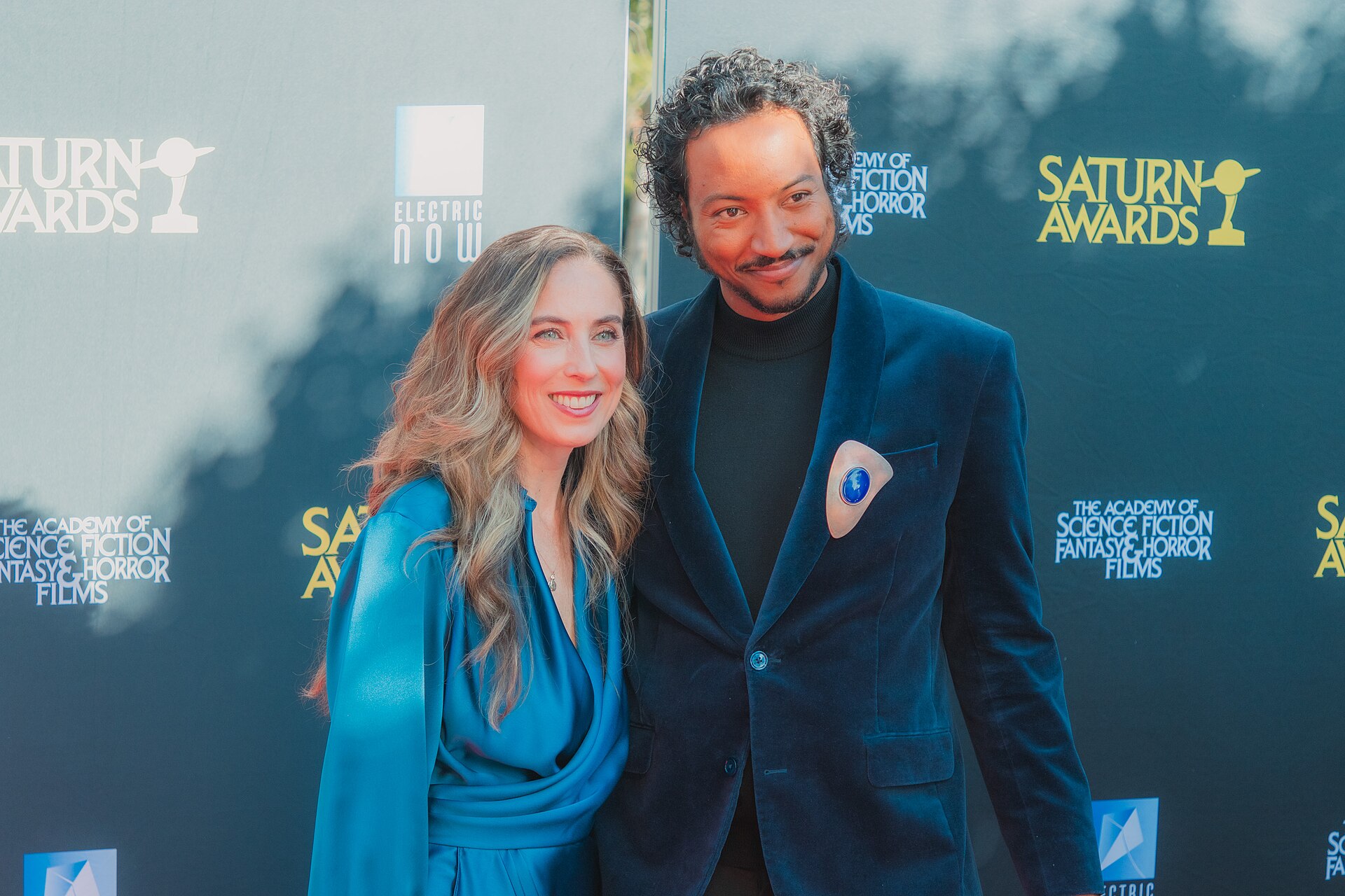 Aria Bruss & Samba Schutte at the 53rd Saturn Awards